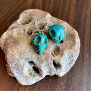 Handmade Skull Earrings